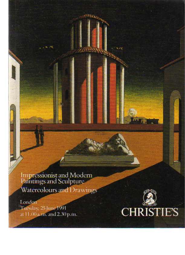 Christies June 1991 Impressionist & Modern Paintings & Sculpture