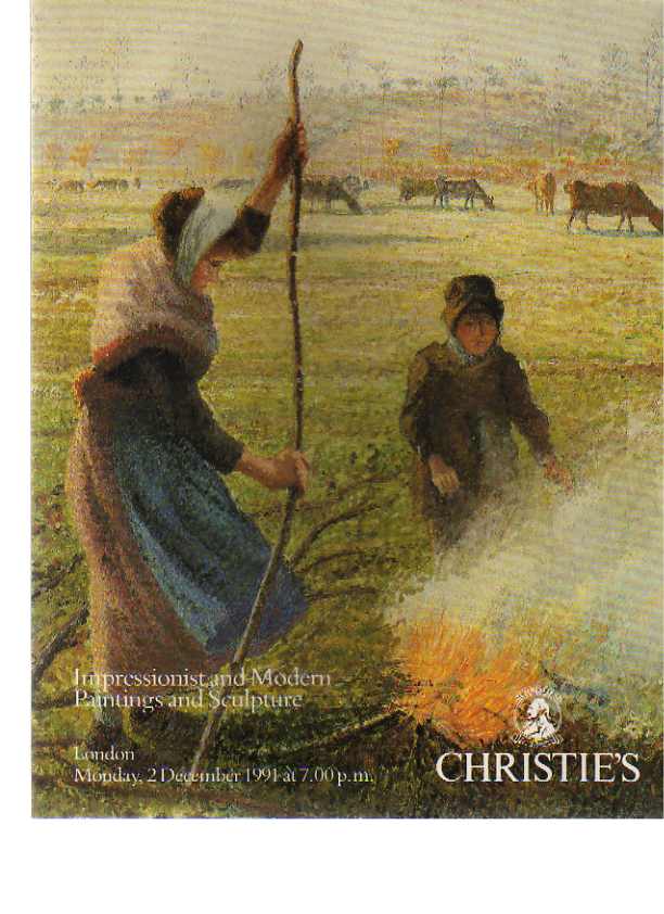 Christies December 1991 Impressionist & Modern Paintings & Sculpture