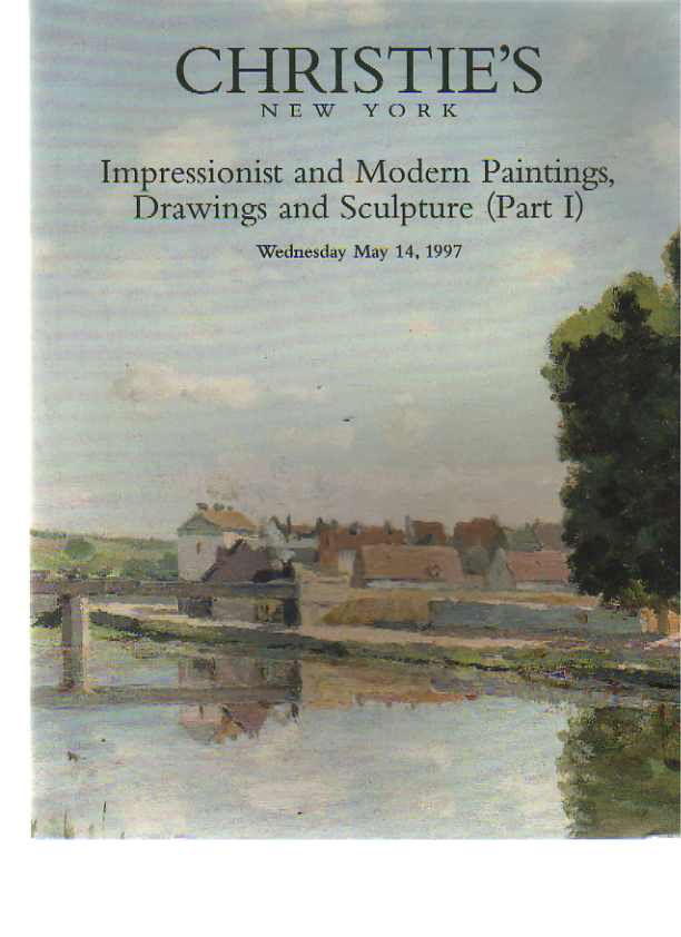 Christies 1997 Impressionist & Modern Paintings & Sculpture