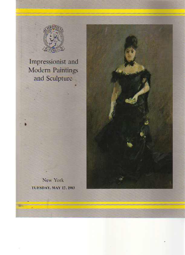 Christies May 1983 Impressionist & Modern Paintings & Sculpture