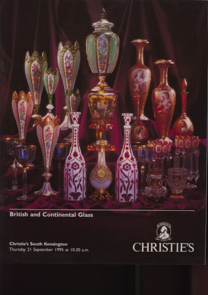 Christies September 1995 British & Continental Glass