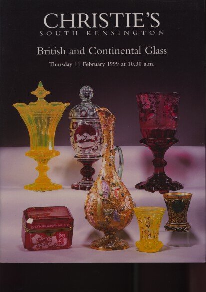 Christies 1999 British & Continental Glass