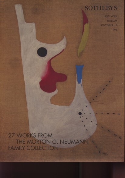 Sothebys 1998 27 Works from the Morton Neumann Collection