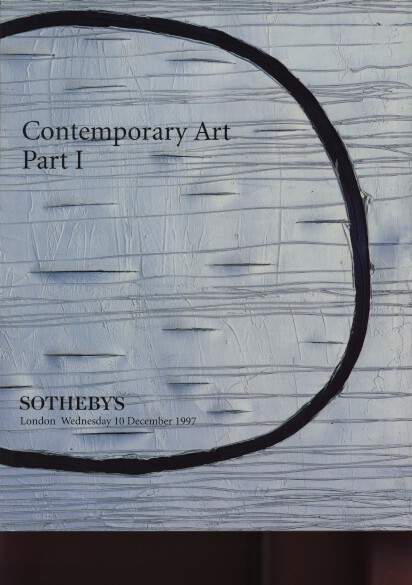 Sothebys 1997 Contemporary Art Part 1