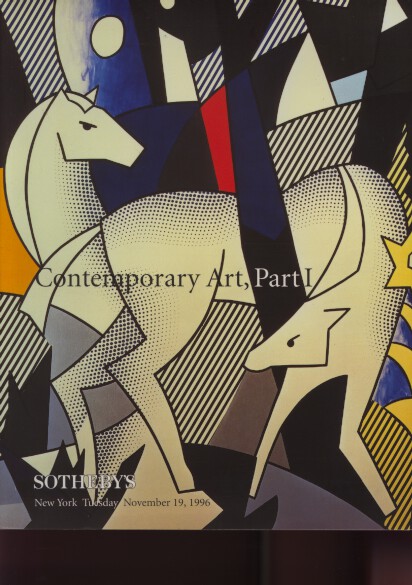 Sothebys November 1996 Contemporary Art Part I