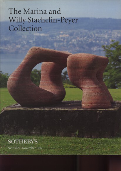 Sothebys 1997 Marina & Willy Staehelin - Peyer Collection