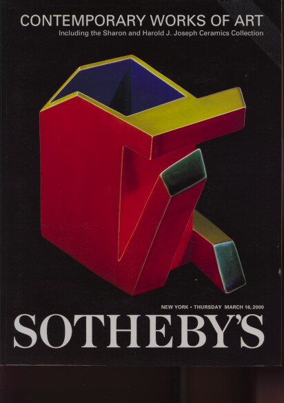 Sothebys 2000 Joseph Collection Studio Ceramics