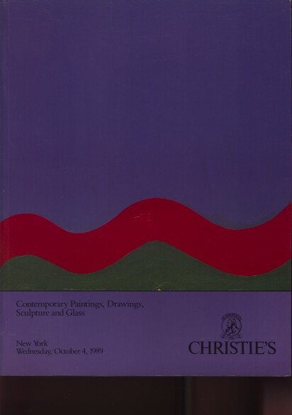 Christies 1989 Contemporary Paintings, Drawings