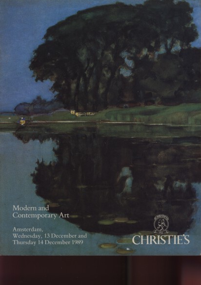 Christies 1989 Modern & Contemporary Art