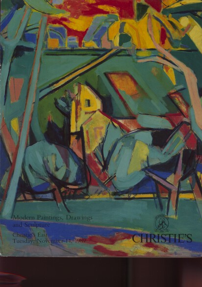 Christies 1989 Modern Paintings, Drawings & Sculpture
