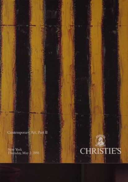 Christies 1991 Contemporary Art Part II