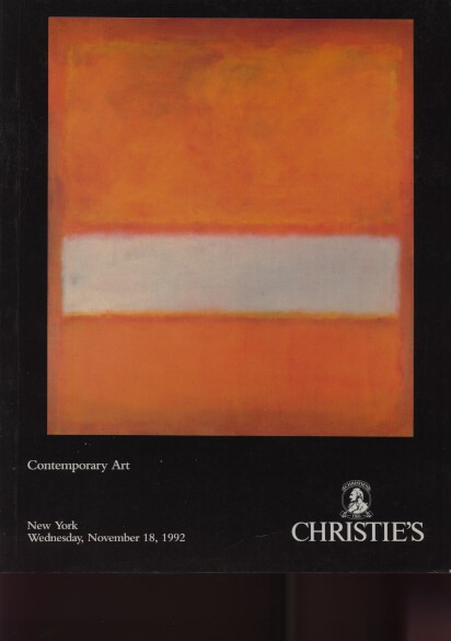 Christies 1992 Contemporary Art