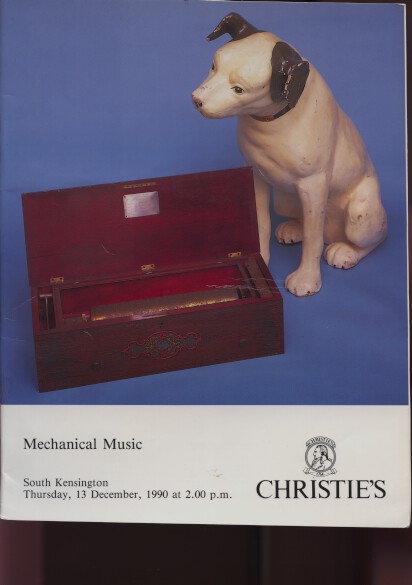 Christies December 1990 Mechanical Music