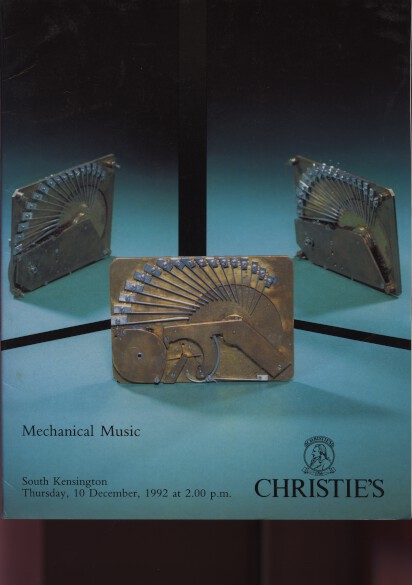 Christies 1992 Mechanical Music
