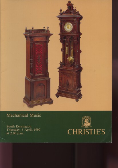 Christies 1990 Mechanical Music