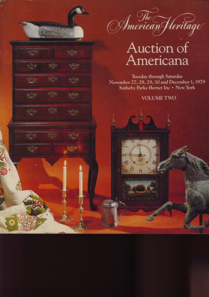 Sothebys 1979 The American Heritage Volume 2