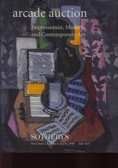 Sothebys 1998 Impressionist, Modern & Contemporary Art