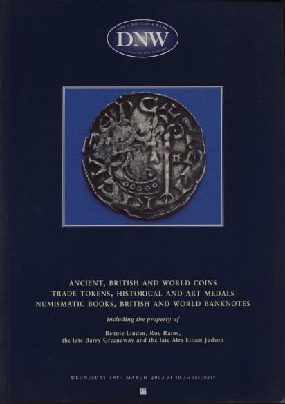 DNW 2003 Ancient British & World Coins, Banknotes etc