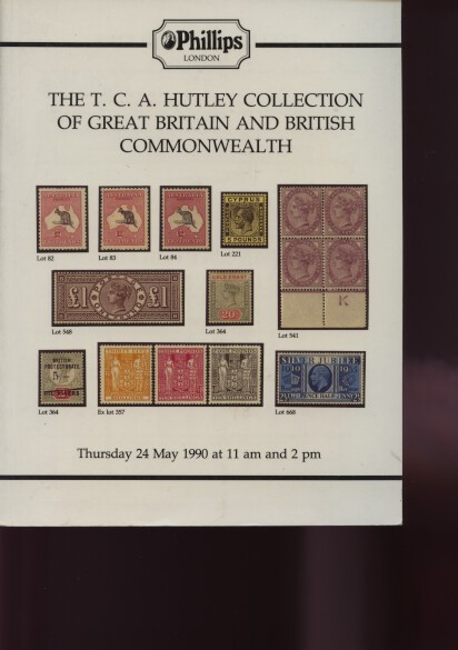 Phillips 1990 Hutley Collection of GB & British Commonwealth