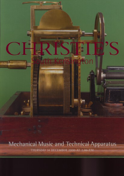Christies 2000 Mechanical Music & Technical Apparatus