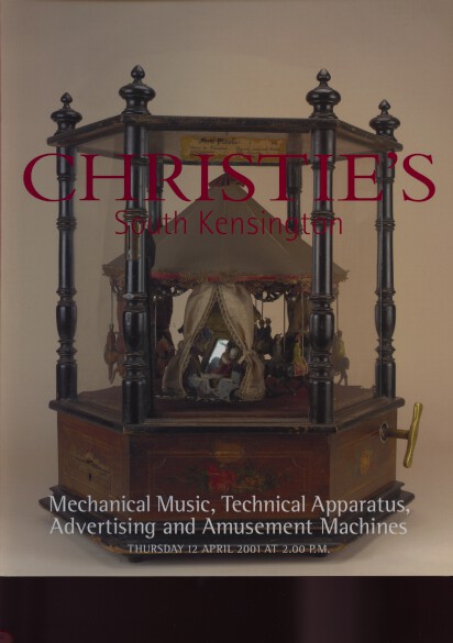 Christies 2001 Mechanical Music & Technical Apparatus