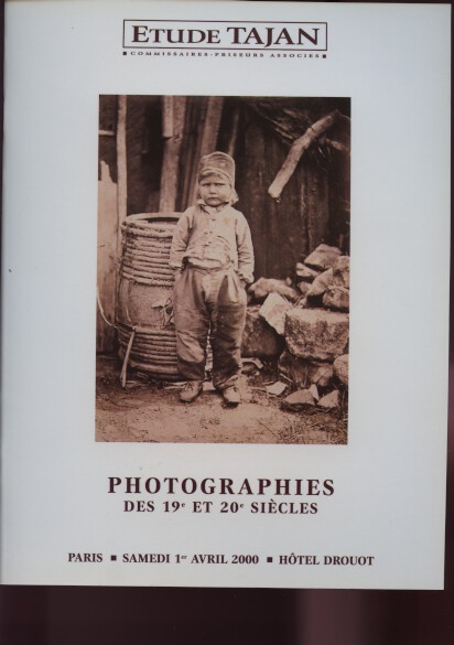 Tajan April 2000 Photographs 19th & 20th Centuries