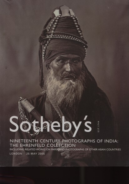 Sothebys 2005 Ehrenfeld Collection Photographs of India