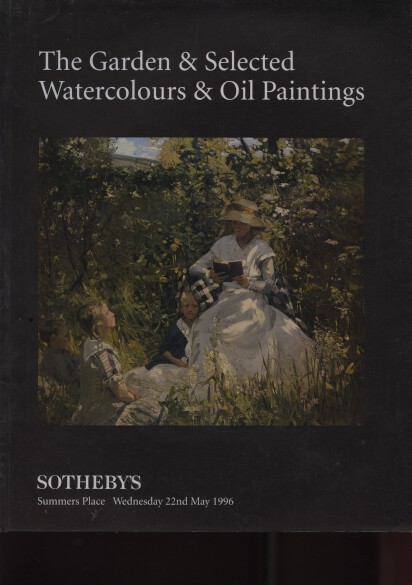 Sothebys 1996 Garden & Selected Watercolours Oil Paintings