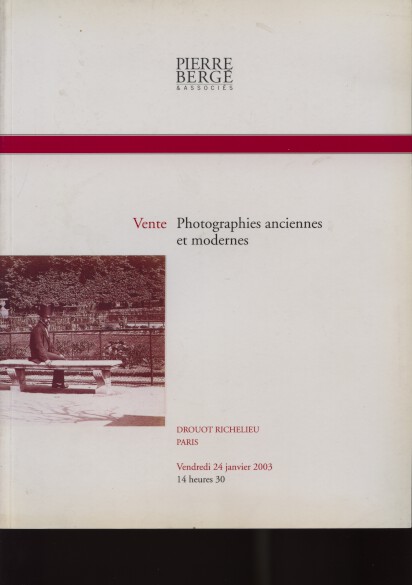 Pierre Berge 2003 Photographs Ancient & Modern