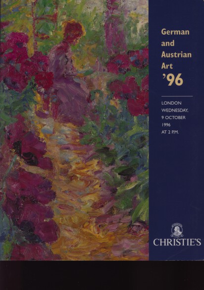 Christies 1996 German and Austrian Art