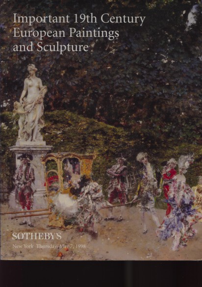 Sothebys May 1998 Important 19th Century European Paintings