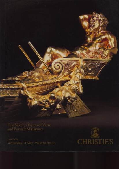 Christies 1994 Fine Silver Objects of Vertu Portrait Miniatures - Click Image to Close