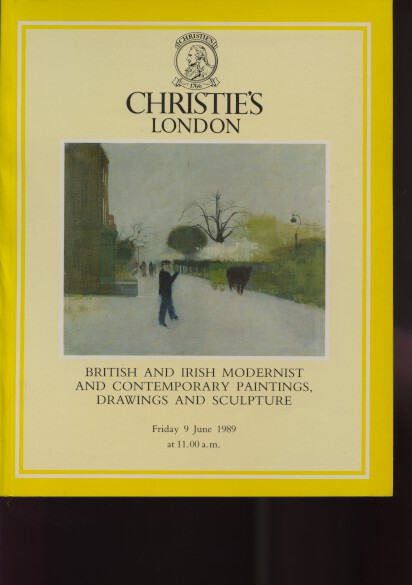 Christies June 1989 British & Irish Modernist Paintings - Click Image to Close