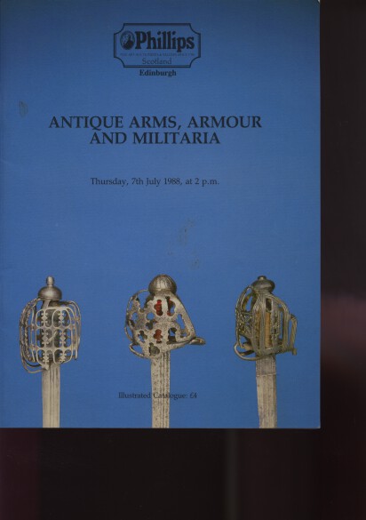 Phillips 1988 Antique Arms, Armour & Militaria