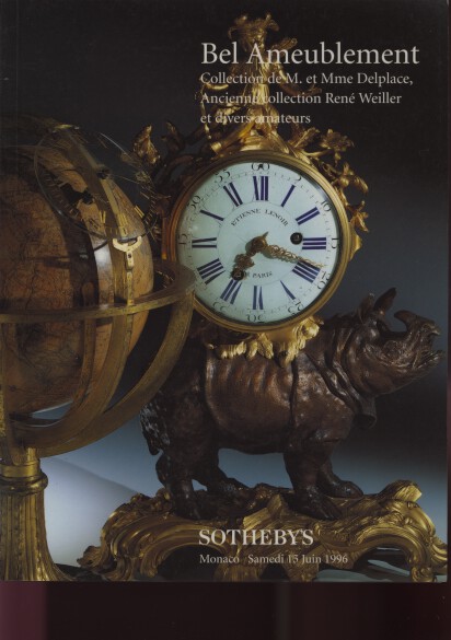 Sothebys 1996 Fine (French) Furniture, Delplace Collection