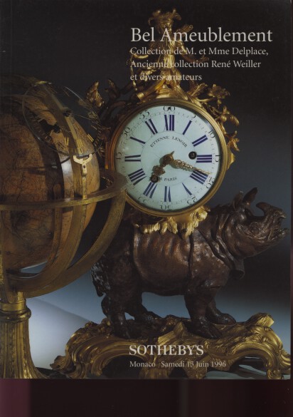 Sothebys 1996 Fine (French) Furniture, Delplace Collection