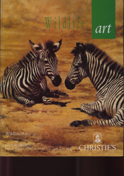 Christies 1994 Wildlife Art