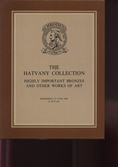 Christies 1980 Hatvany Collection Important Bronzes