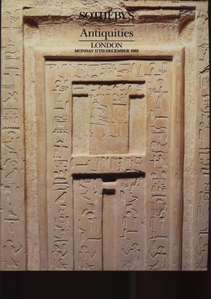 Sothebys December 1989 Antiquities