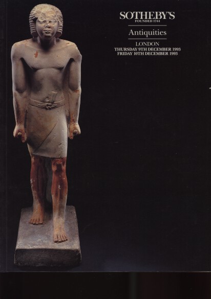 Sothebys 1993 Antiquities (Digital Only)