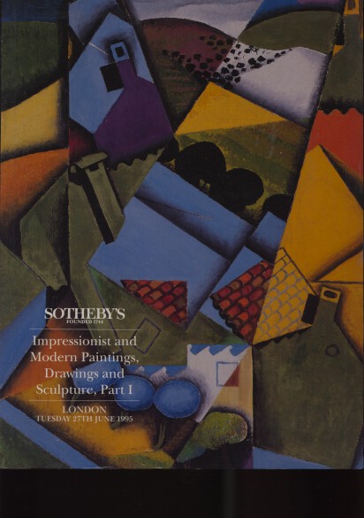 Sothebys 1995 Impressionist & Modern Paintings Drawings Pt 1
