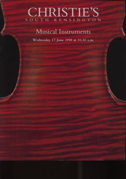 Christies June 1998 Musical Instruments