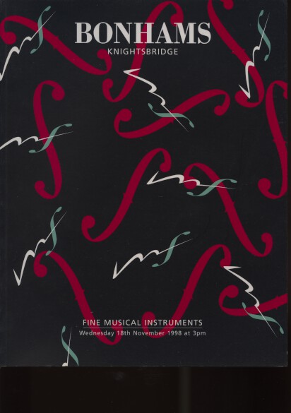 Bonhams 1998 Fine Musical Instruments