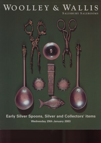 Woolley & Wallis 2003 Early Silver Spoons, Collectors Items