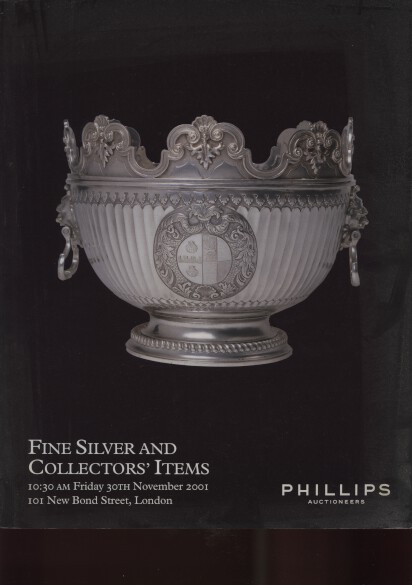 Phillips 2001 Fine Silver & Collectors Items