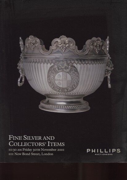 Phillips 2001 Fine Silver & Collectors Items