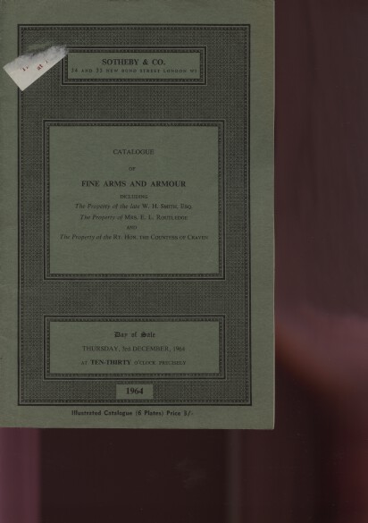 Sothebys 1964 Fine Arms and Armour