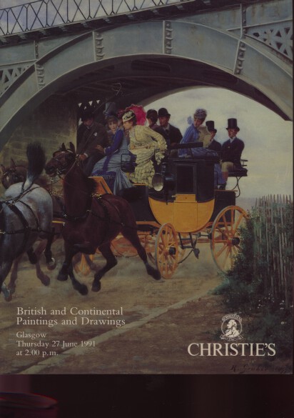 Christies 1991 British, Scottish, Continental Paintings