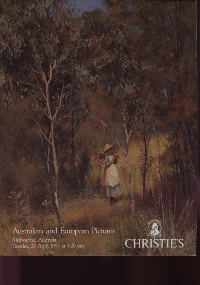Christies 1993 Australian & European Pictures (Digital only)
