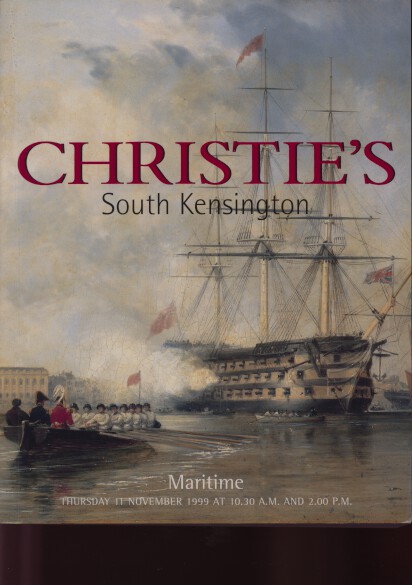 Christies November 1999 Maritime - Click Image to Close